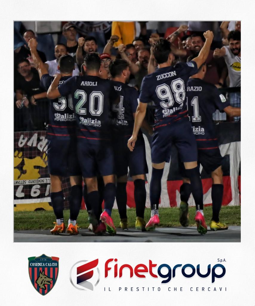 Finet sponsor Cosenza Calcio